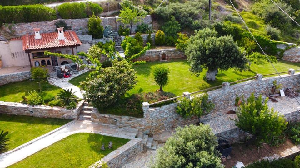 Aegean Panorama Apartments Αχλαδερή Εξωτερικό φωτογραφία