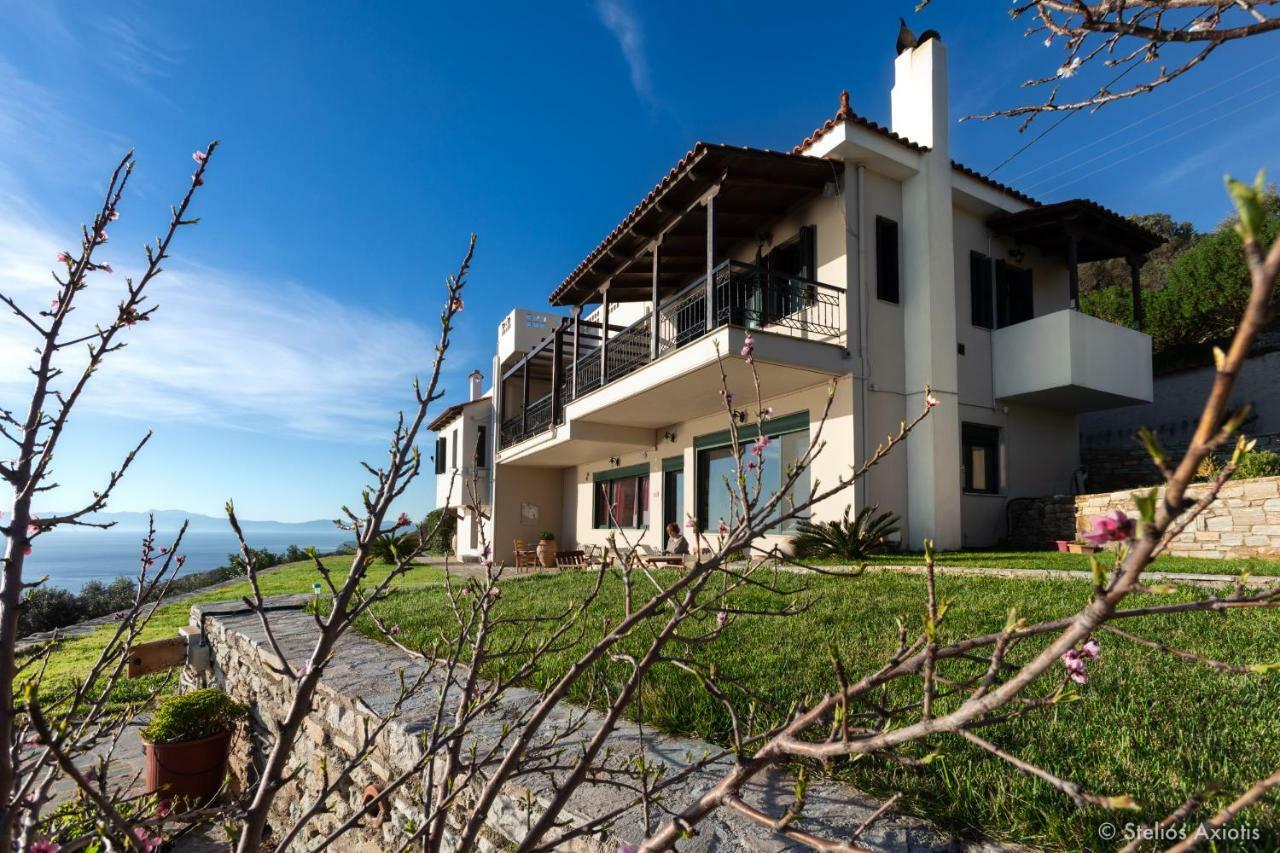 Aegean Panorama Apartments Αχλαδερή Εξωτερικό φωτογραφία