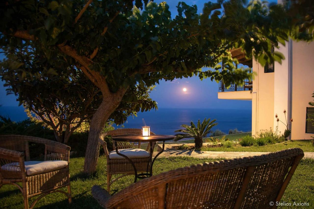 Aegean Panorama Apartments Αχλαδερή Εξωτερικό φωτογραφία