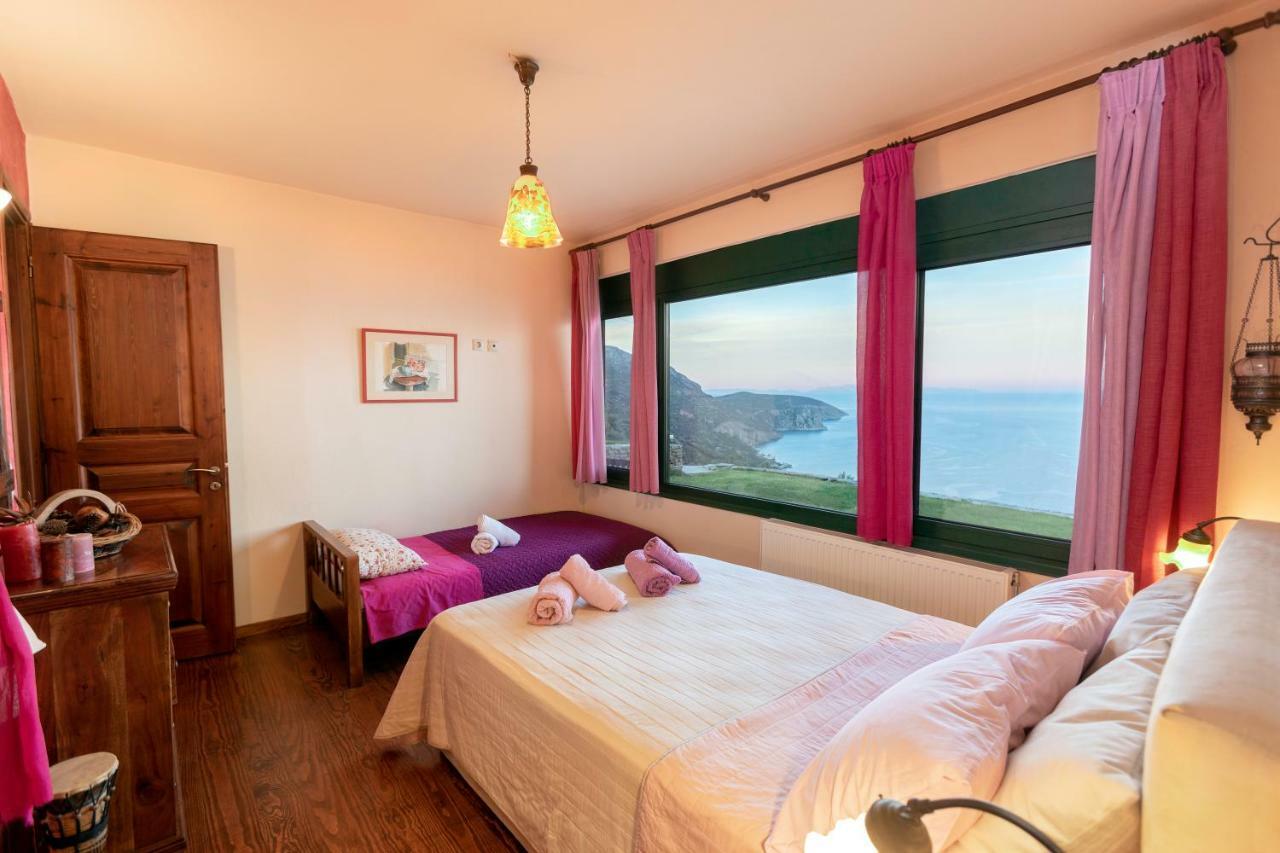 Aegean Panorama Apartments Αχλαδερή Εξωτερικό φωτογραφία
