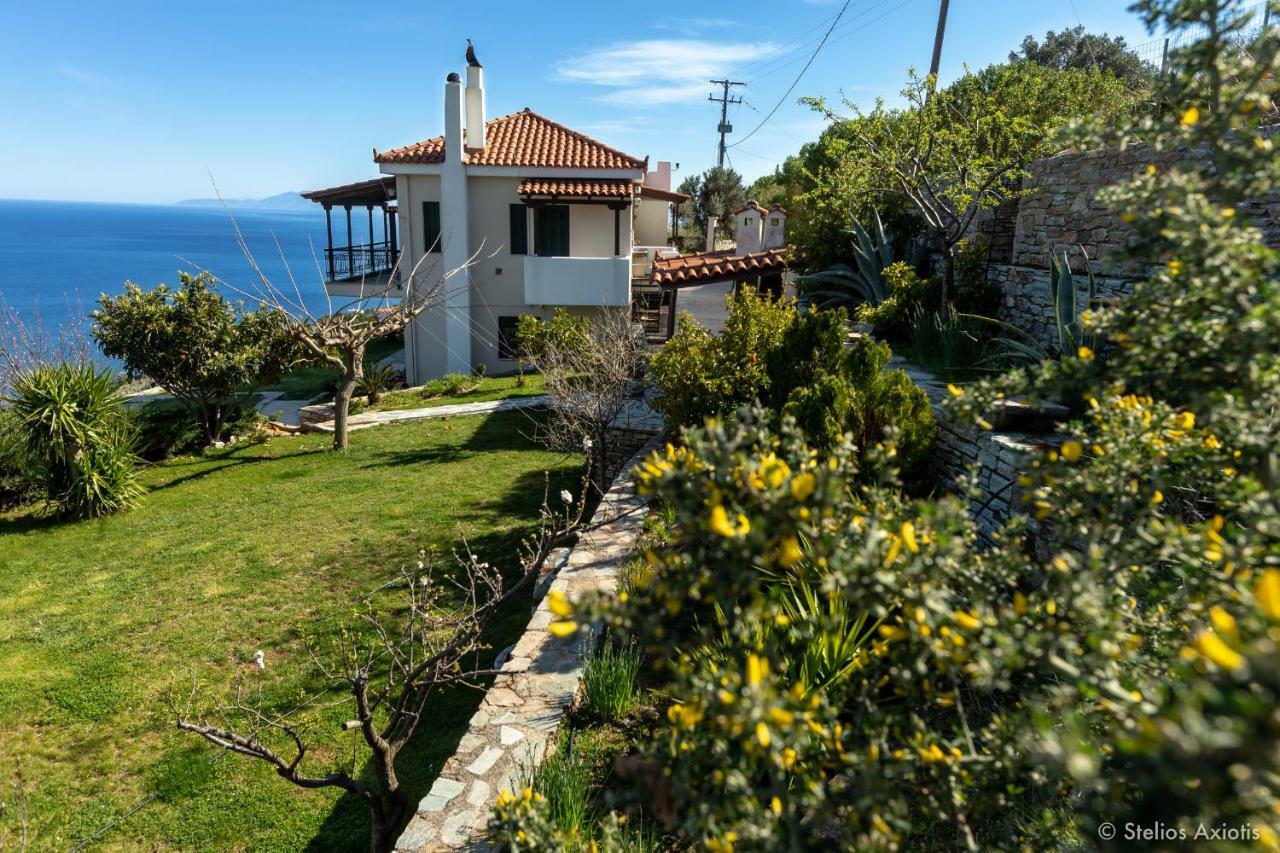 Aegean Panorama Apartments Αχλαδερή Εξωτερικό φωτογραφία