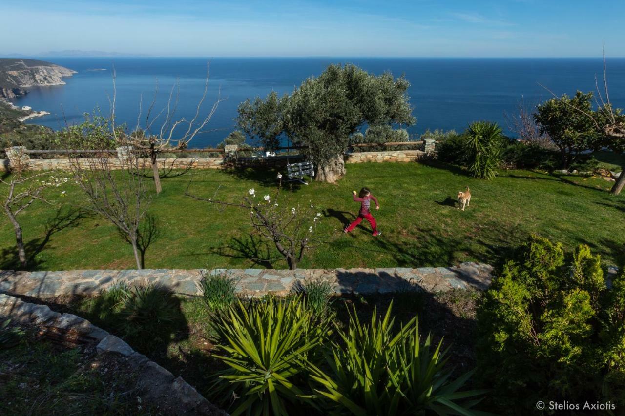 Aegean Panorama Apartments Αχλαδερή Εξωτερικό φωτογραφία