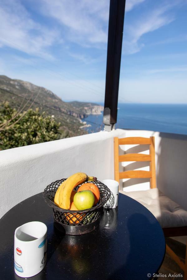 Aegean Panorama Apartments Αχλαδερή Εξωτερικό φωτογραφία